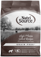 NutriSource Select Recipe Grain Free Dry Dog Food High Plains Select 12 lb 073893297079