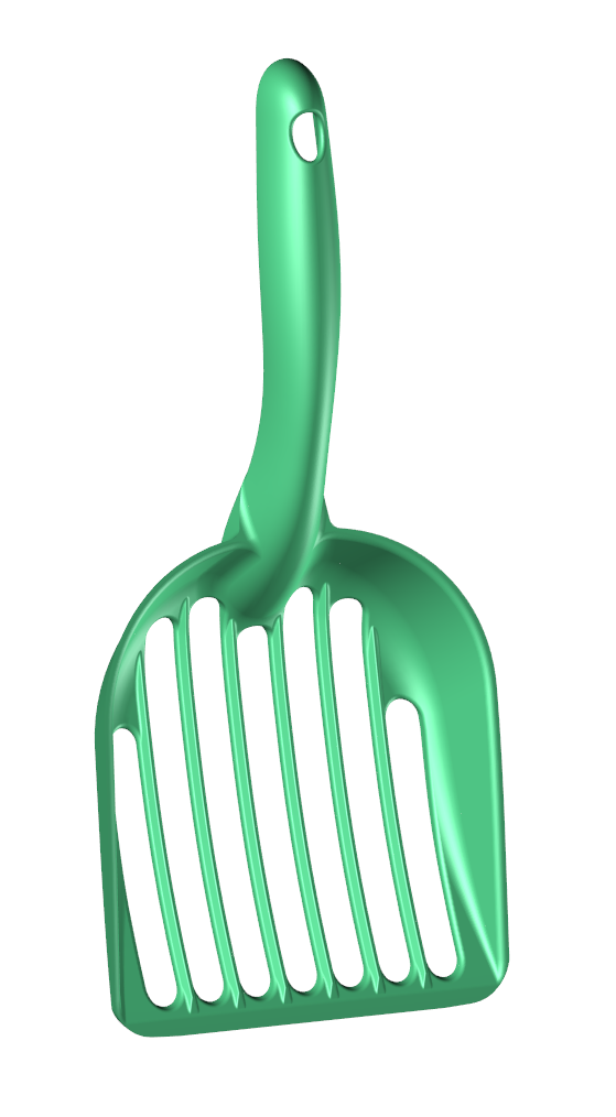 Litter-Lifter Magic Cat Scoop Spring Green Small 186473000836