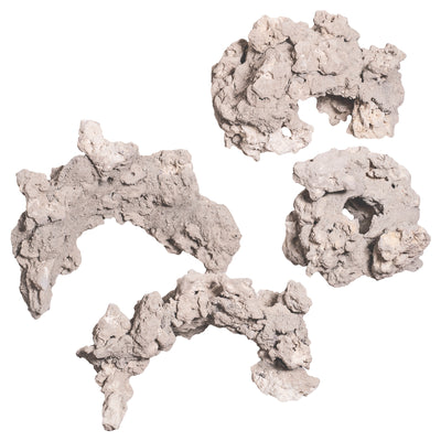 CaribSea South Seas Shapes Cave & Donut Arches 12 in, 2 pk 008479002815