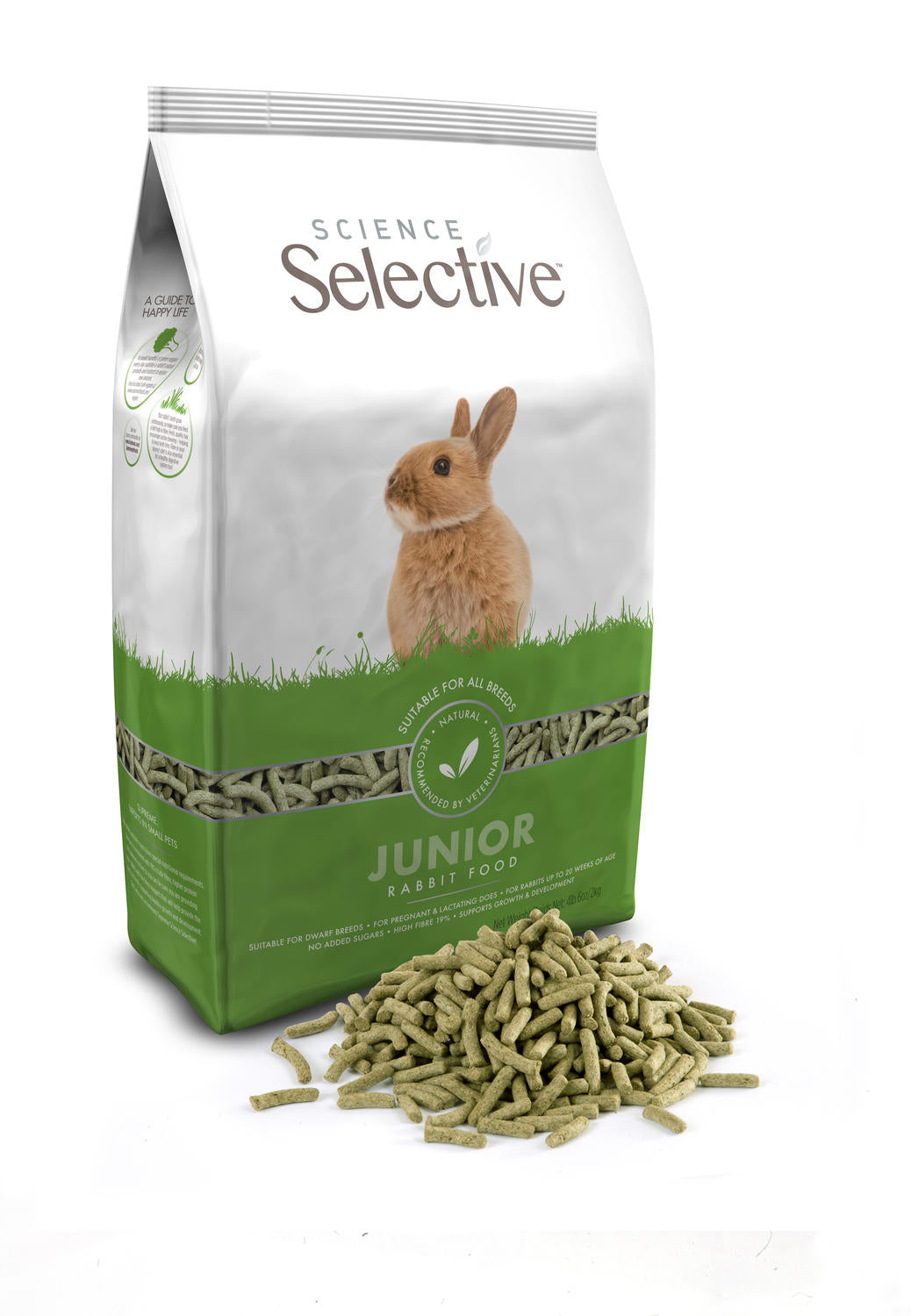 Science Selective Junior Rabbit Dry Food 4 lb, 6 oz 730582205875