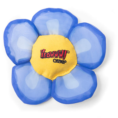 Yeowww! Daisy's Flower Tops Catnip Cat Toy Blue 812402001215