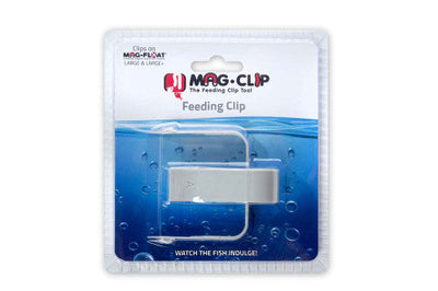 Mag - Float Mag - Clip Feeding Clip White LG/XL - Aquarium