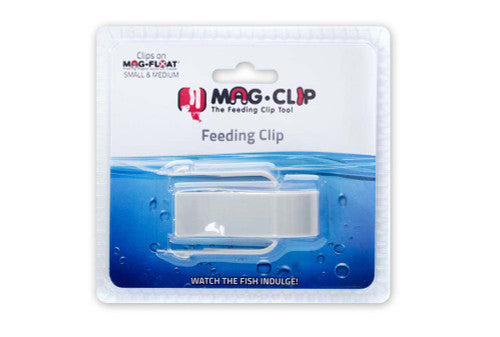 Mag - Float Mag - Clip Feeding Clip White SM/MD - Aquarium