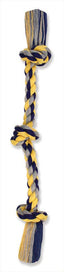 Mammoth Cotton blend Color 3 Knot Rope Tug Toy Assorted 36in XL - Dog