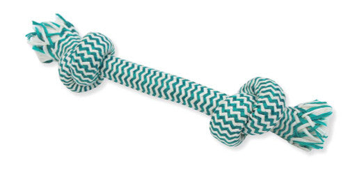 Mammoth EXTRA FRESH 2 Knot Bone Toy Multi - Color 13in LG - Dog