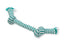 Mammoth EXTRA FRESH 2 Knot Bone Toy Multi - Color 9in SM - Dog