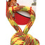 Mammoth EXTRA Monkey Fist With Handle Dog Toy Multi-Color 3.5in MD