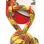 Mammoth EXTRA Monkey Fist With Handle Dog Toy Multi - Color 3.5in MD