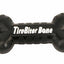 Mammoth TireBiter Bone w/Rope Dog Toy Multi - Color 16in LG