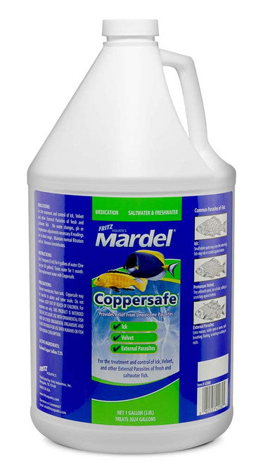 Mardel Coppersafe Chelated Copper Treatment 1 gal - Aquarium