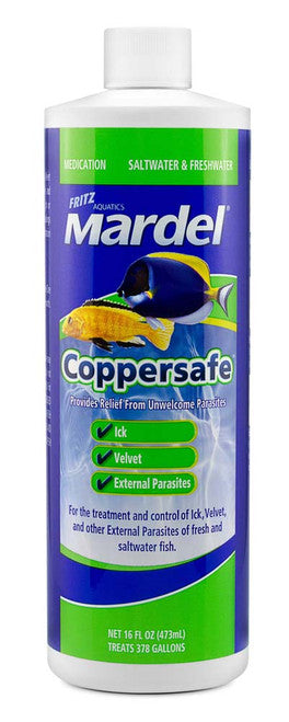 Mardel Coppersafe Chelated Copper Treatment 16 fl. oz - Aquarium