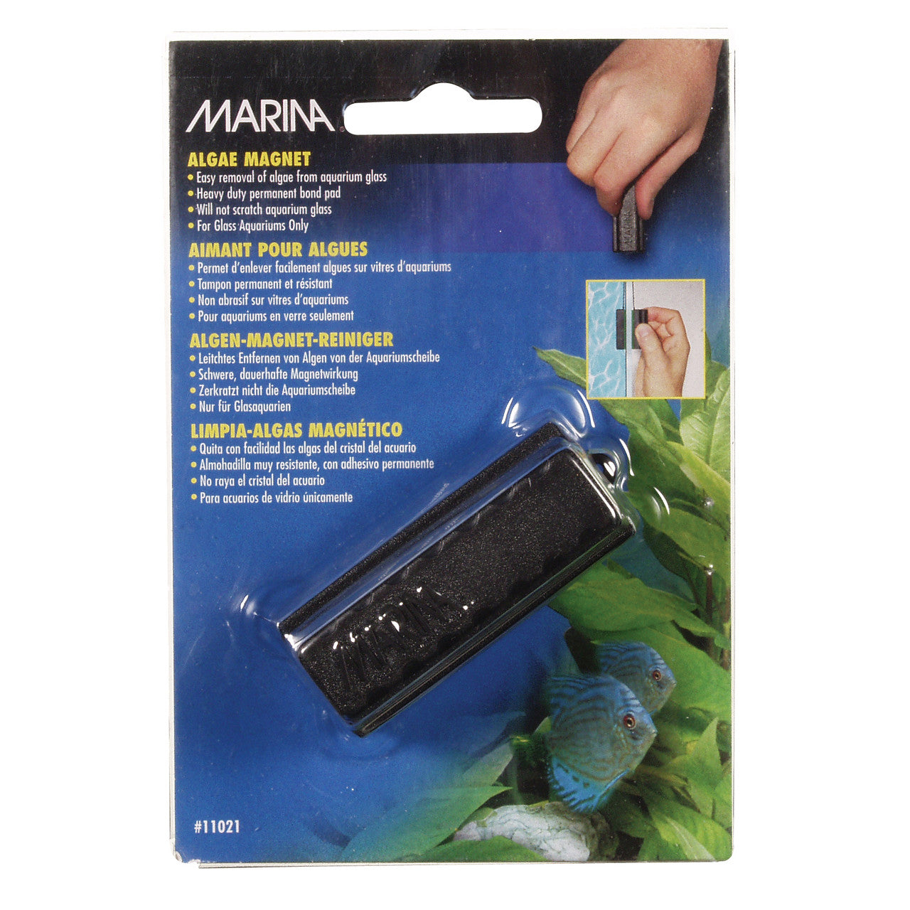 Marina Algae Magnet Cleaner, Small 015561110211