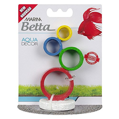 Marina Betta Ornament - Circus Rings 12233{L + 7} Aquarium