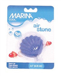 Marina Cool Clam Airstone Blue A957{L + 7} - Aquarium