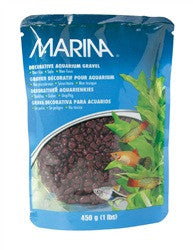 Marina Decorative Gravel 1# Burgundy 12380 - Aquarium