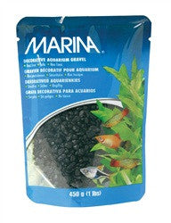 Marina Decorative Gravel 1 Lb Black 12390 - Aquarium