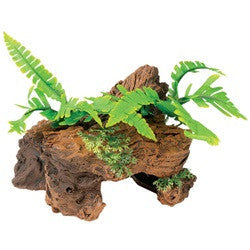 Marina Natural Malaysian Driftwood With Plants sm 12256{L + 7} - Aquarium