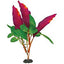 Marina Naturals Red and Green Waffle Leaf Plant Medium Pp112{L + 7} - Aquarium