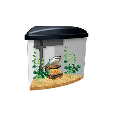 Marina Pirate Aquarium Kit, Black 1 Gal 13310 015561133104