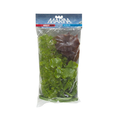 Marina Plastic Plant Variety Pack Extra Large Pp131{L + 7} - Aquarium