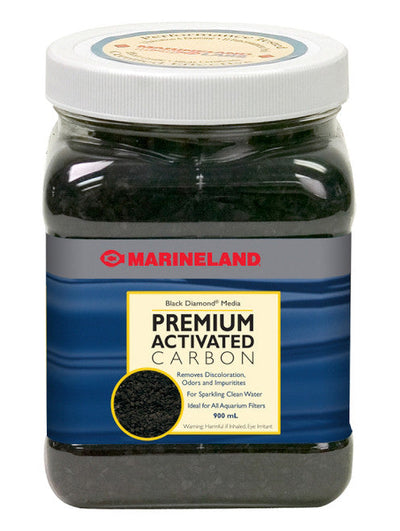 Marineland Black Diamond Premium Activated Carbon Media 10 oz - Aquarium