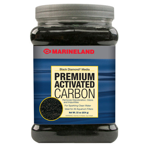 Marineland Black Diamond Premium Activated Carbon Media 22 oz - Aquarium