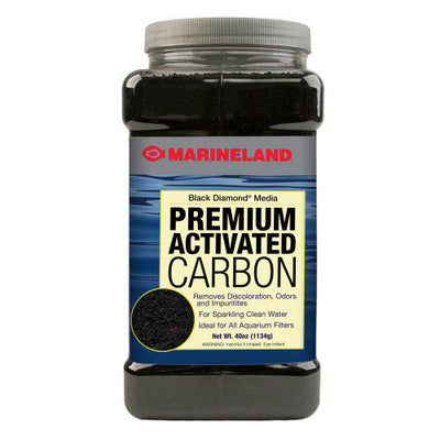 Marineland Black Diamond Premium Activated Carbon Media 40 oz - Aquarium