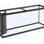 Marineland Corner - Flo Rectangular Aquarium Black Clear 90 gal 48x18x24 in SD - 3