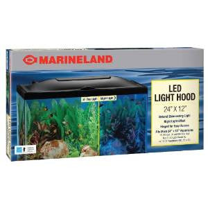 Marineland LED Aquarium Hood 24x12 {L-1}308424 047497329948