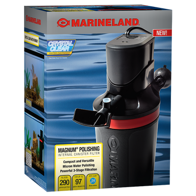 Marineland Magnum Polishing Internal Canister Filter Black