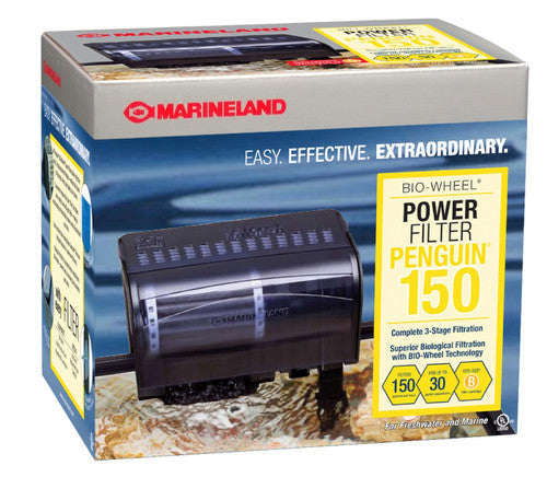 Marineland Penguin 150 Power Filter Black GPH - Aquarium