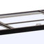 Marineland Rectangular Glass Canopy 125, 150gal w/2 braces Clear, Black 72in X 18in