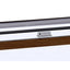 Marineland Rectangular Glass Canopy 75gal, 90gal, 110gal Clear, Black 48in X 18in