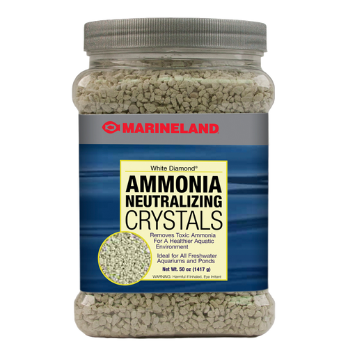 Marineland White Diamond Ammonia Neutralizing Crystals 50 oz - Aquarium