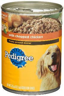 Mars Pedigree Chopped Chicken 12/22Oz {L-1}798173 023100010762