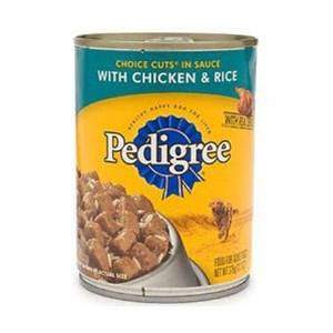 Mars Pedigree Lean Chicken and Rice Dog 12/13.2z {L + B} C= 798375