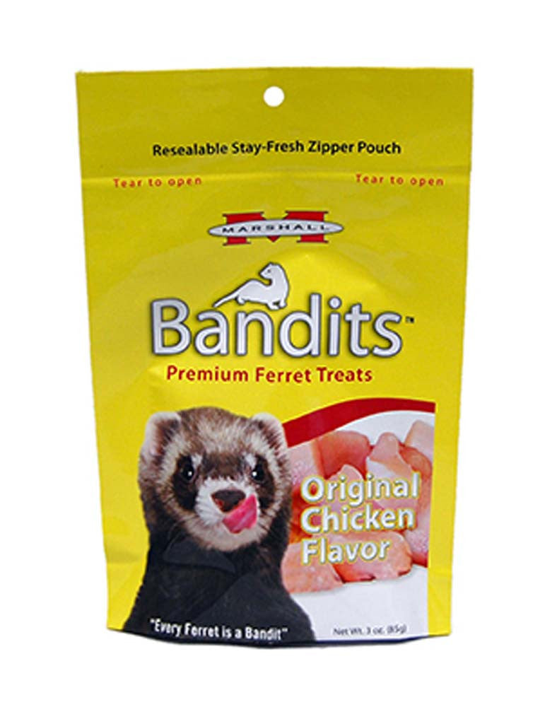 Marshall Bandits Ferret Treat Original Chicken 3 oz