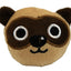 Marshall Ferret Face Toy Tan Brown One Size - Small - Pet