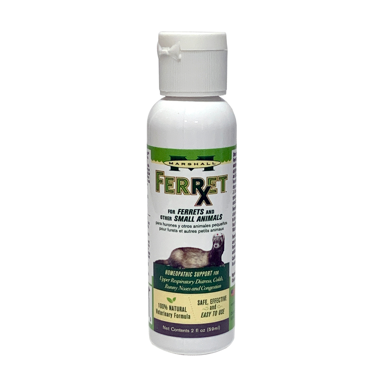 Marshall Pet Ferret Rx Upper Resperatory 2oz. X 766501001273 – Pets ...