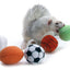 Marshall Ferret Sport Balls Assorted 2 in Pack - Small - Pet