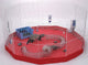 Marshall Small Animal Play Pen Mat Red 11 Panel - Small - Pet