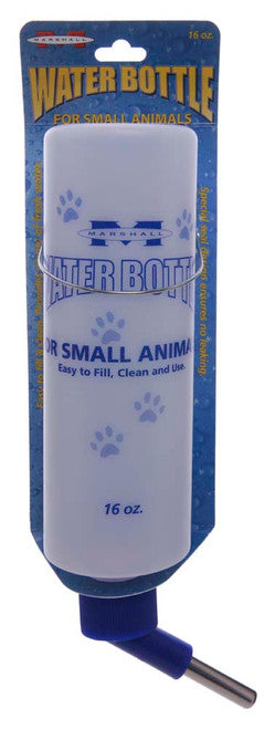 Marshall Water Bottle for Small Animals Clear Blue - Small - Pet