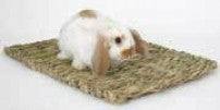 Marshall Woven Grass Mat for Small Animals Yellow - Small - Pet