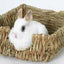 Marshall Woven Pet Bed for Small Animals Green Yellow - Small - Pet