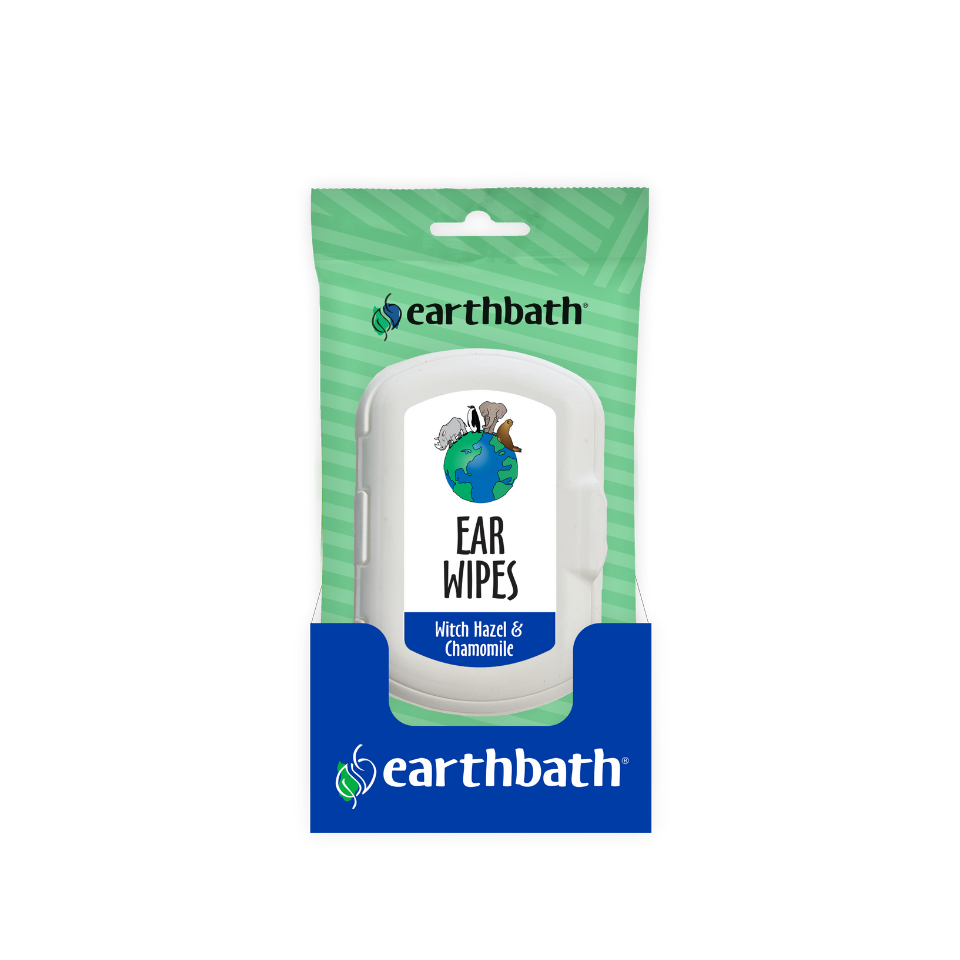 Earthbath Ear Wipes Counter Display 6ea/30 ct 602644028190
