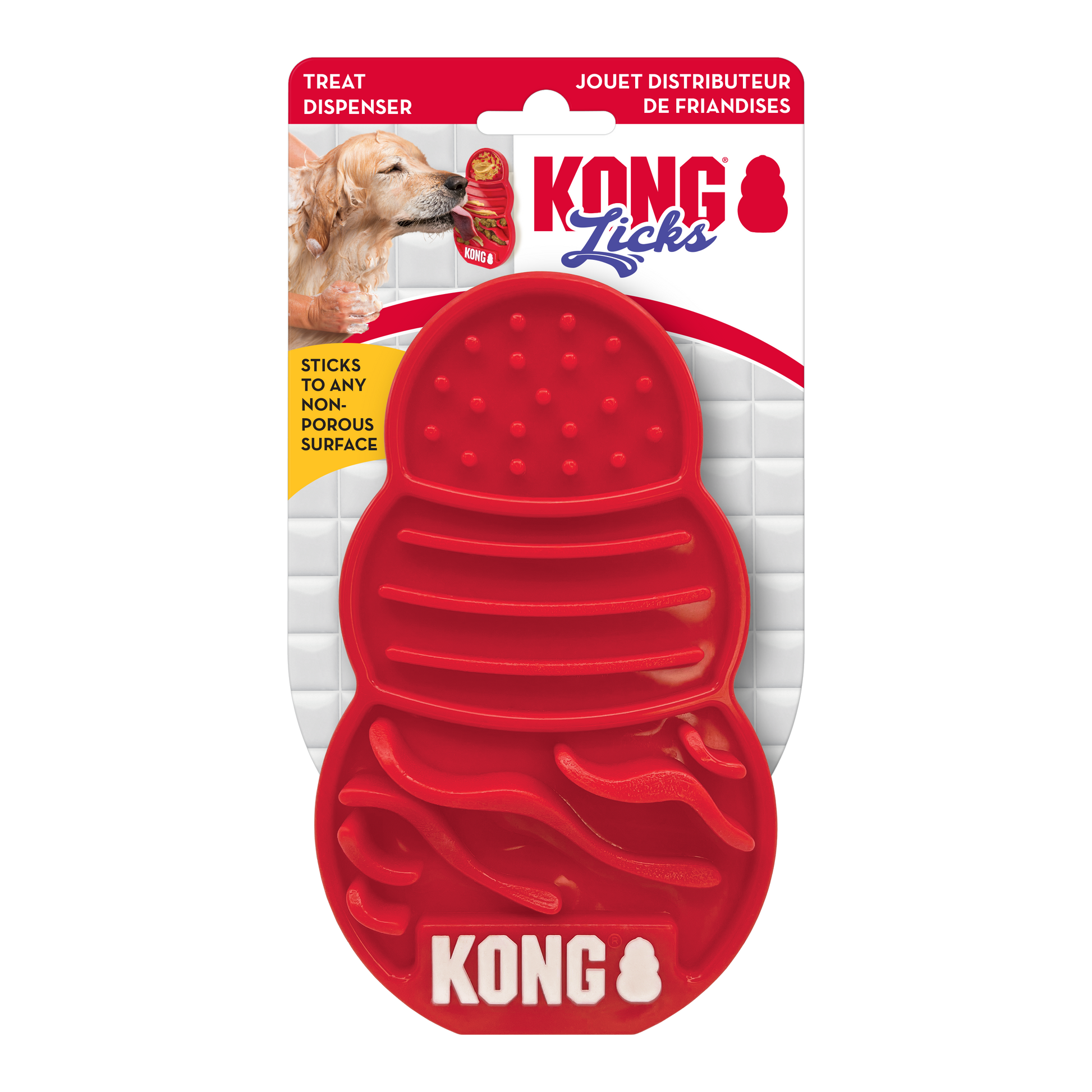 KONG Licks Treat Dispenser Small 035585523088