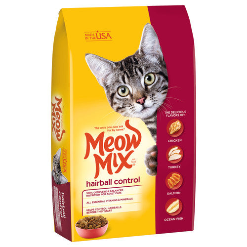 Meow Mix Hairball Control Dry Cat 851599000397 - Main Image