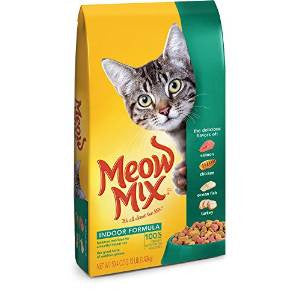 Meow Mix Indoor Health Dry Cat Food-4/bag 3.15-lb-{L+1} 829274007030