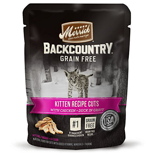 Merrick Back Country Kitten Recipe Cut 24/3oz {L - x} 295698 - Cat