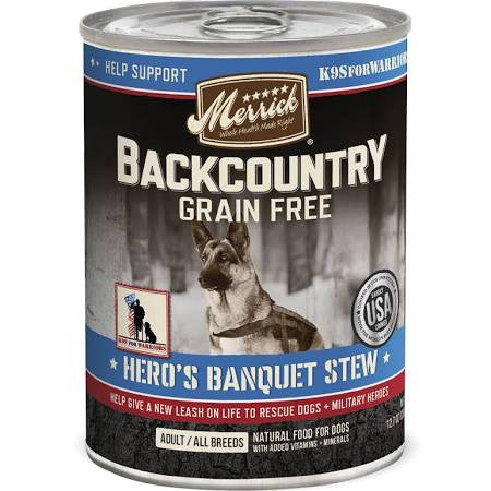 Merrick Backcountry Hero's Banquet 12/12.7 oz {L-1x} 295736 022808470144